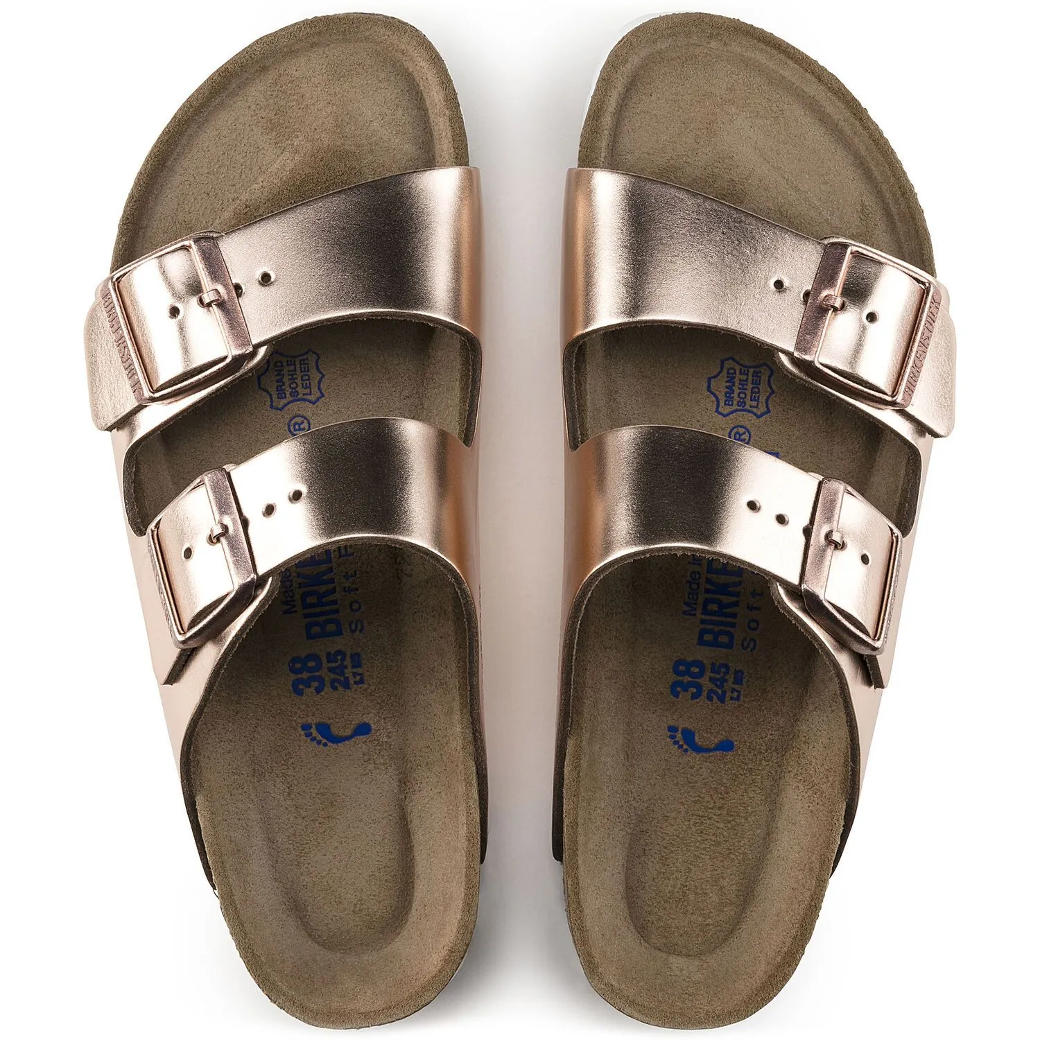 Arizona Soft Footbed Metallic