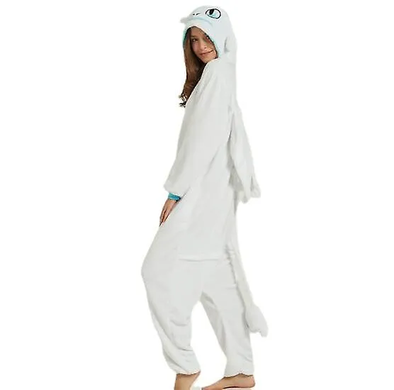 Arrival  kigurumi dragon onesies animal winter flannel pajamas adult halloween party costume jumpsuit