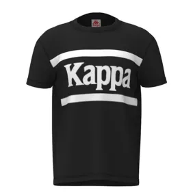 Authentic Camiseta Monthy Negra Hombre Kappa