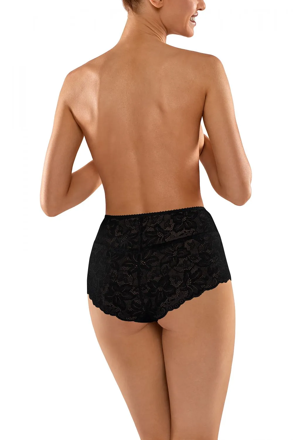 Babell Black Lace Panties