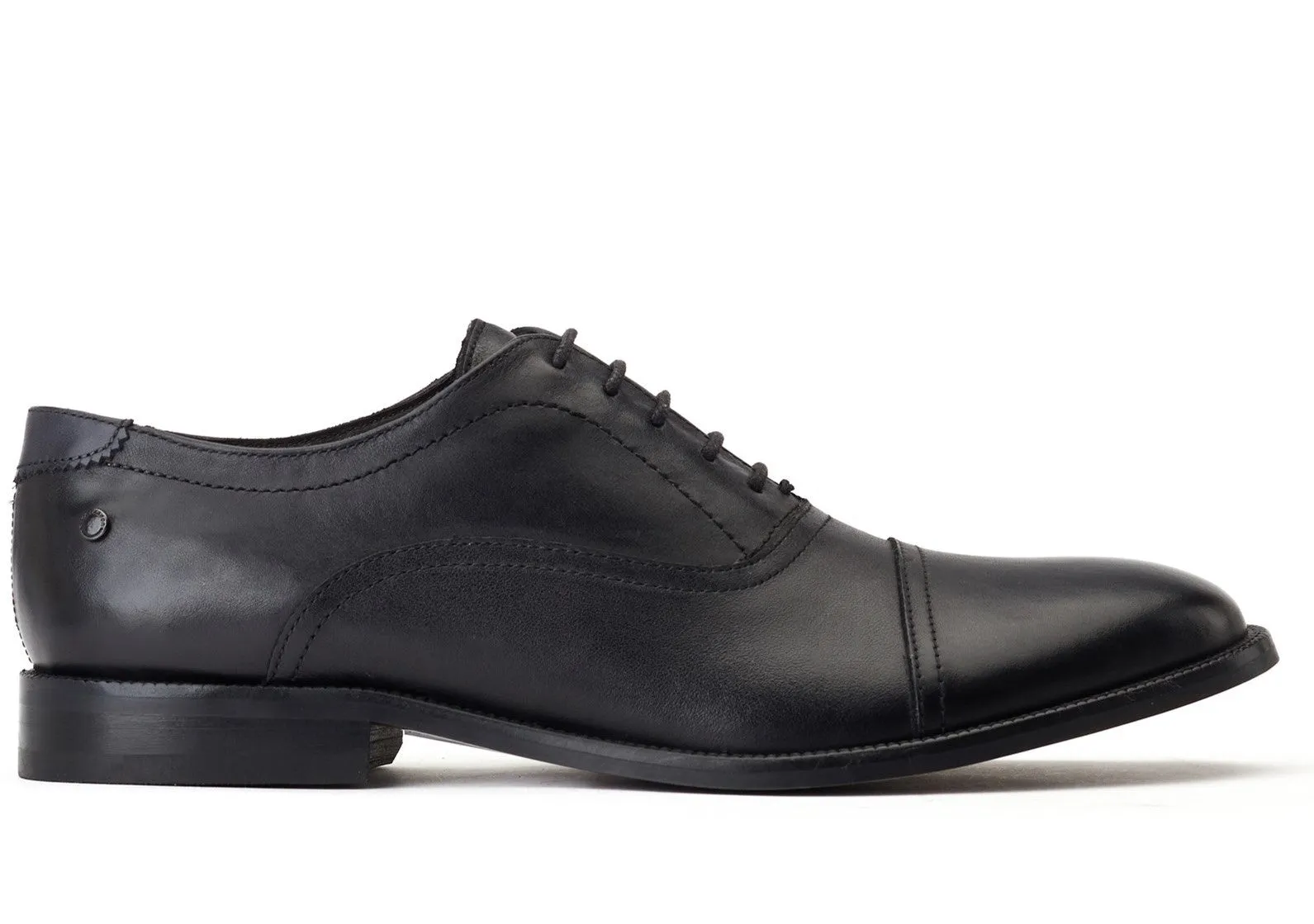 Base London Crane Mens Toe Cap Detail Oxford Shoe