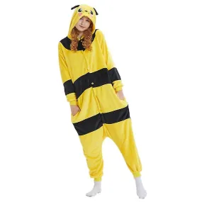 Bee Pajamas Animal Costume Jumpsuit Halloween Cosplay-c