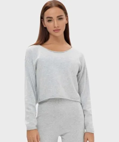 Bellemere New York Women's Bellemere Cotton Cashmere Loungewear Top