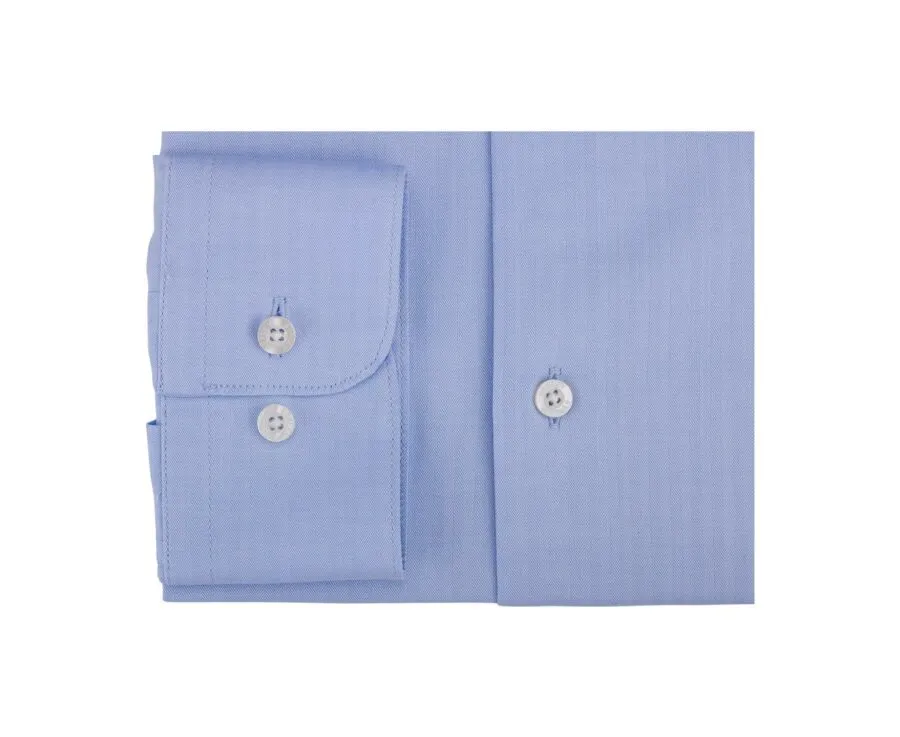 Blue Sky Men's twill shirt - CAMÉLIEN