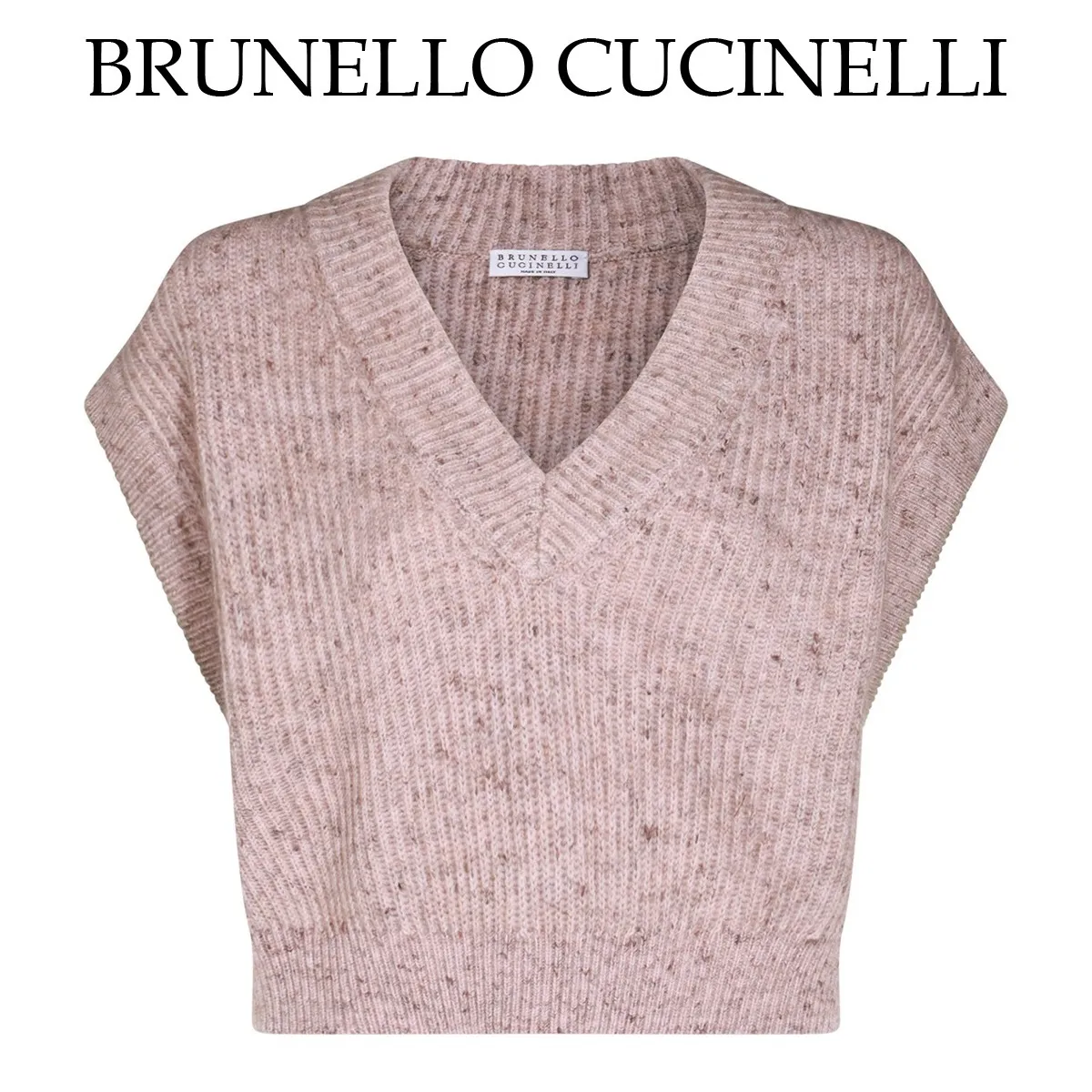 BRUNELLO CUCINELLI  |Casual Style Wool V-Neck Office Style Elegant Style