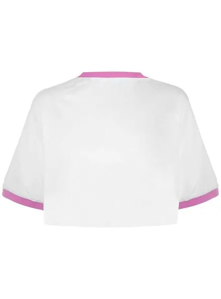 camiseta kappa crystal blanco para mujer