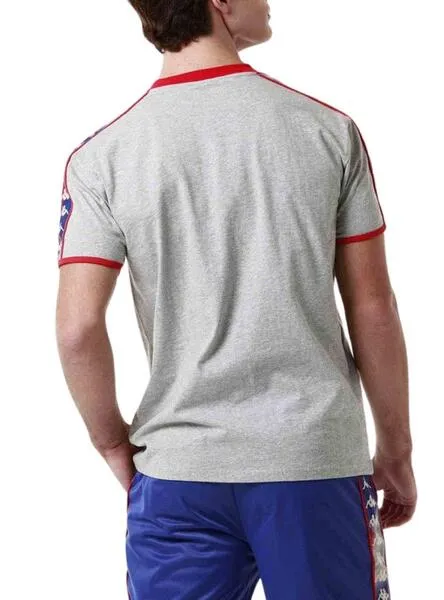 Camiseta Kappa Lilogt Gris Para Hombre