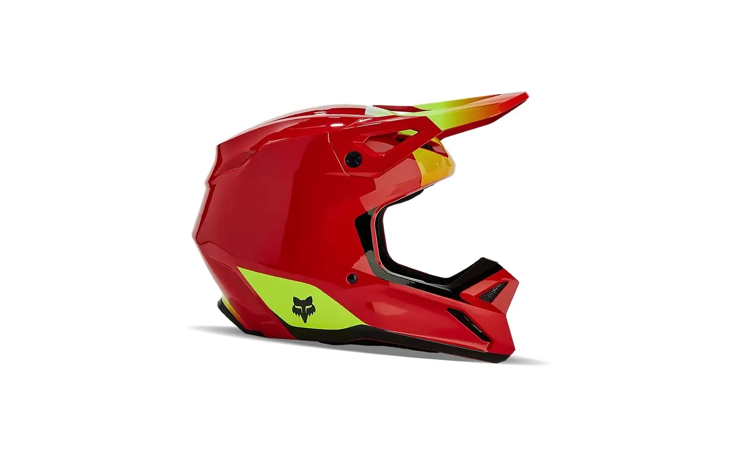 Casco Fox Infantil V1 Ballast Rojo Fluor |31401-110|