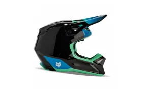 Casco Infantil Fox V1 Ballast Negro Azul |31401-013|