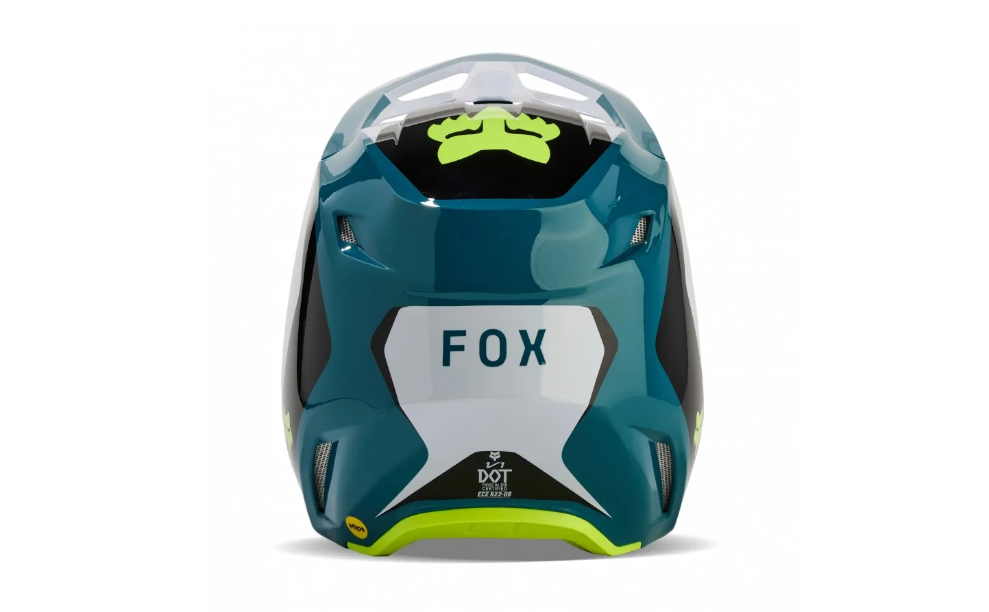 Casco Infantil Fox V1 Nitro Azul Maui |31400-551|