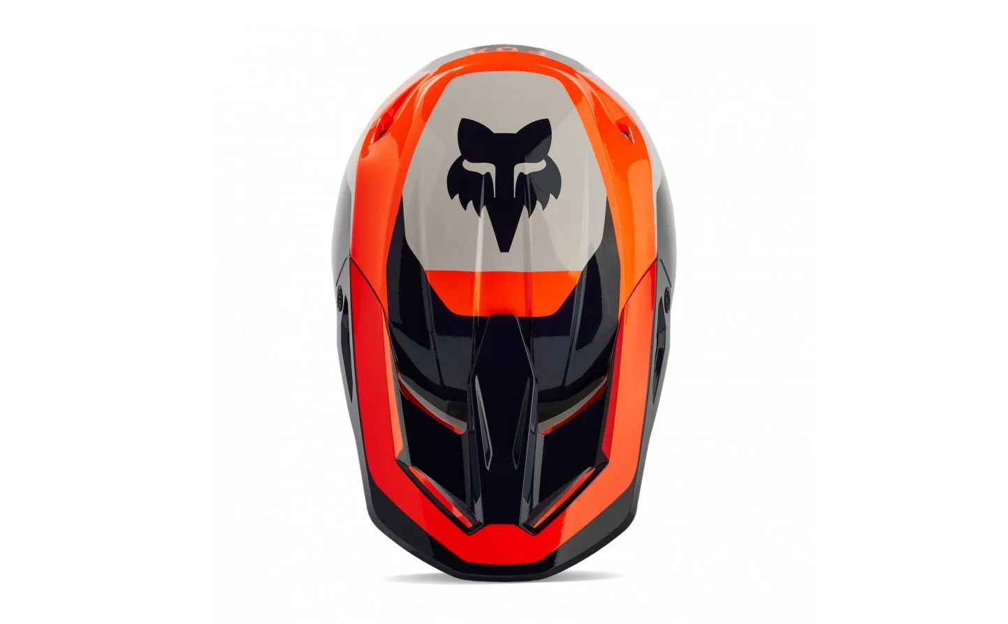 Casco Infantil Fox V1 Nitro Naranja Fluor |31400-824|