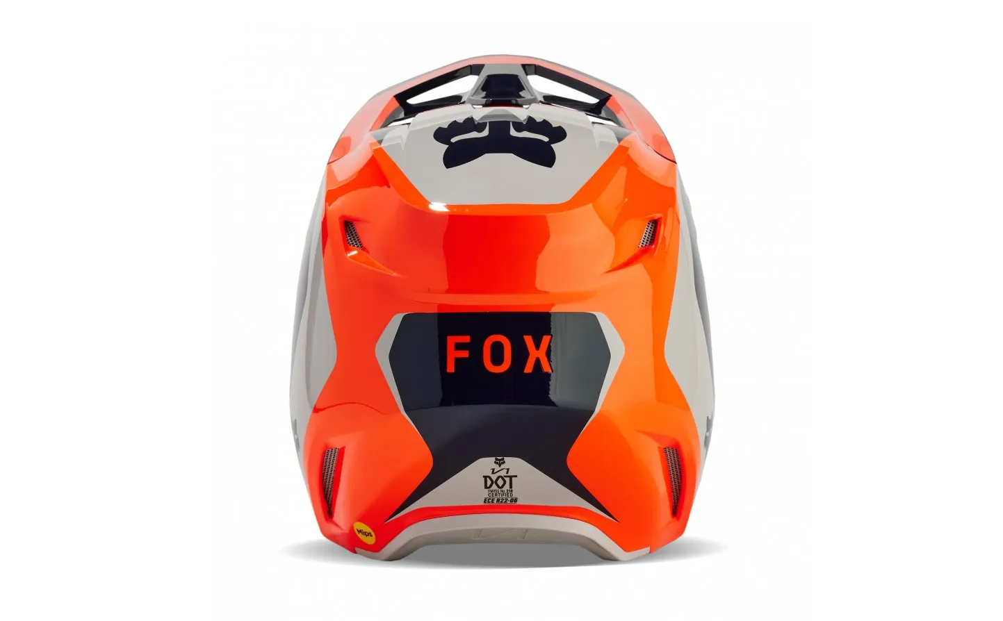 Casco Infantil Fox V1 Nitro Naranja Fluor |31400-824|