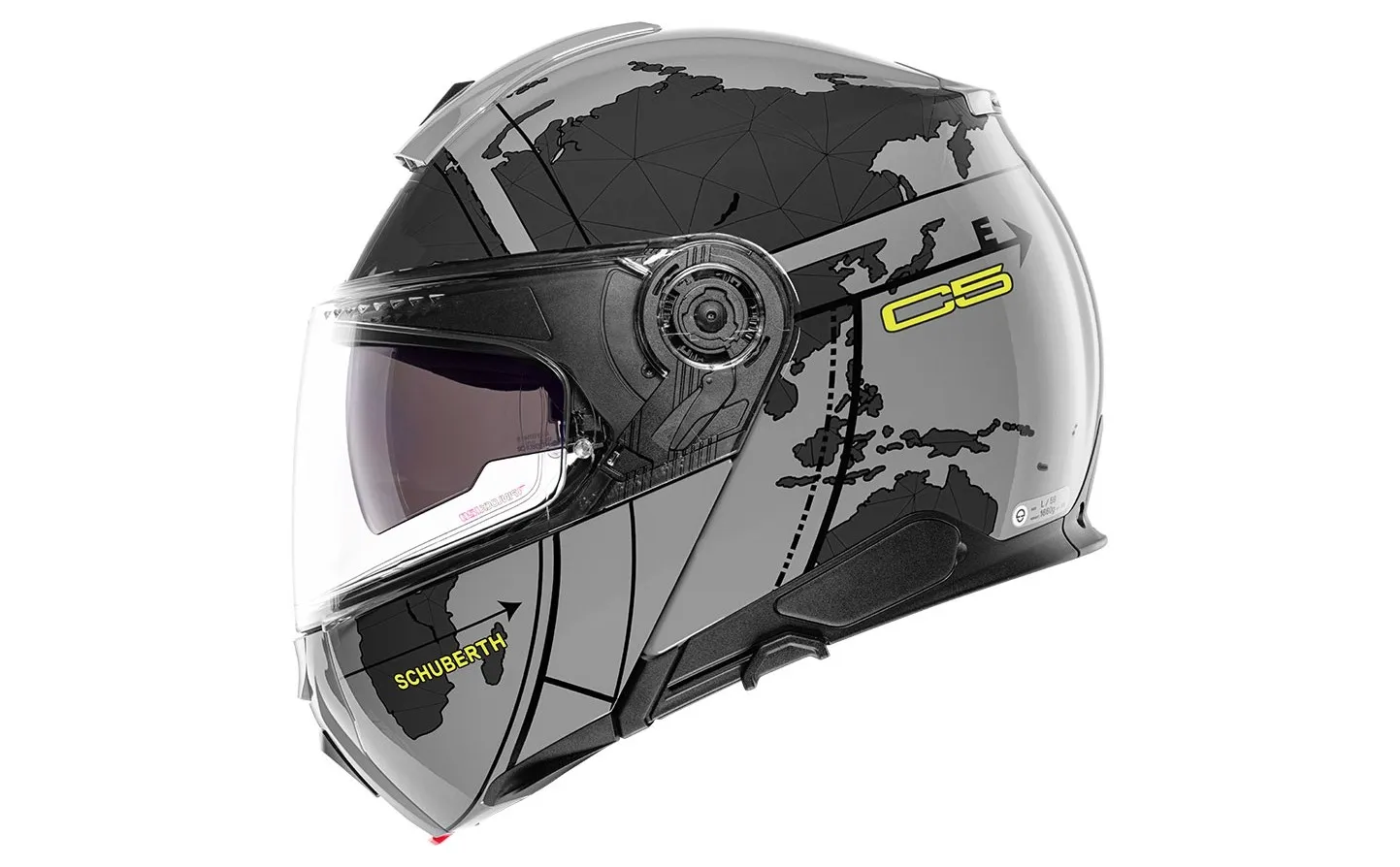 Casco Schuberth C5 Globe Gris Brillo |A4159103360|