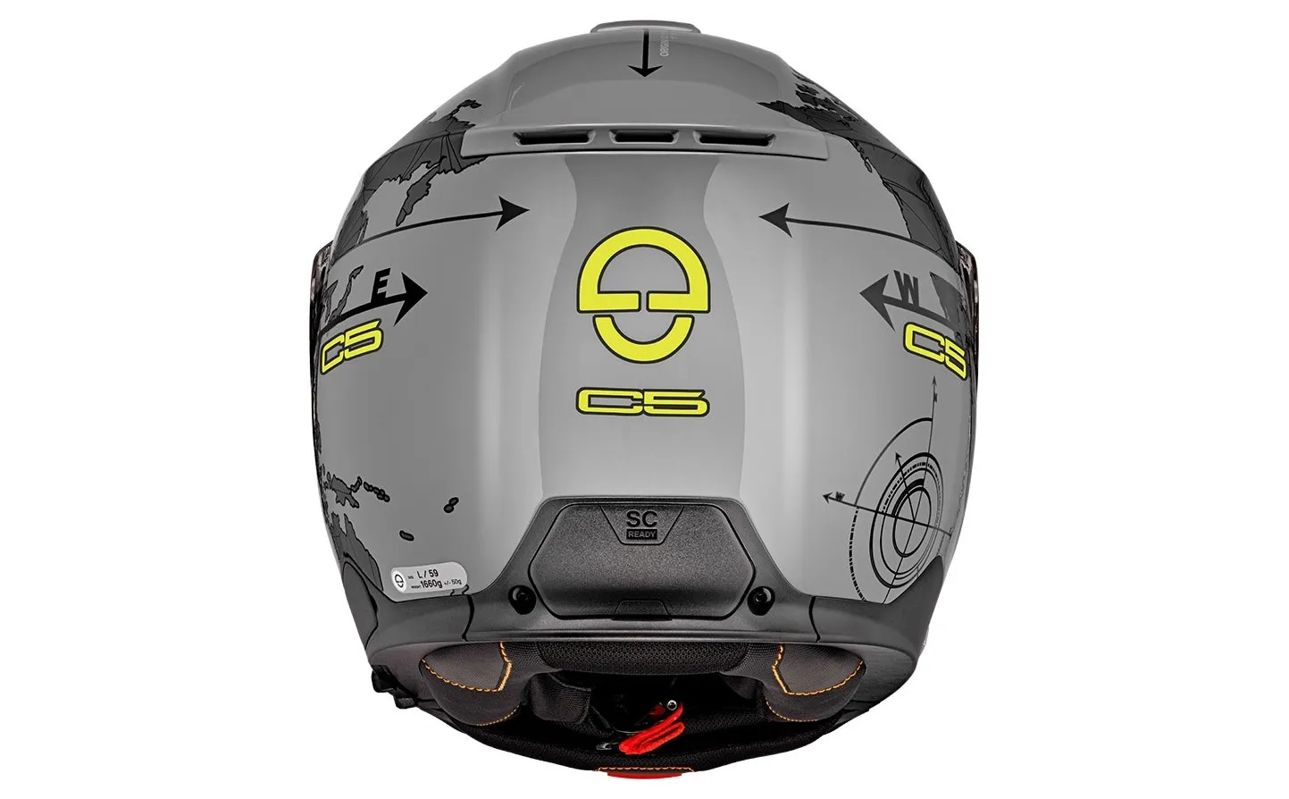 Casco Schuberth C5 Globe Gris Brillo |A4159103360|