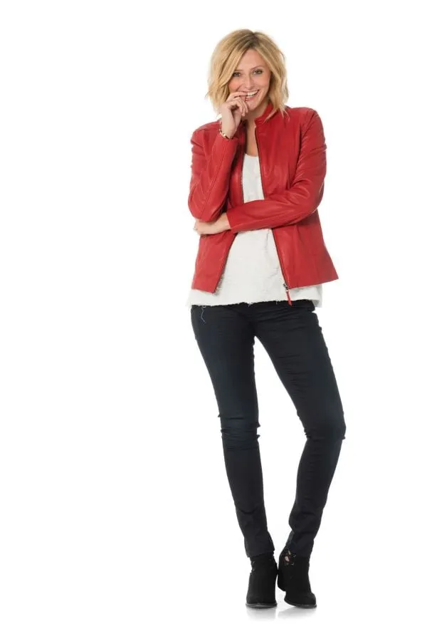 Chaqueta Mujeres Cityzen Georgia Red