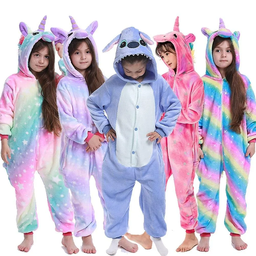 Christmas pajamas matching family pyjamas kigurumi licorne pajamas onesies sets unicorn panda animal pajamas kids