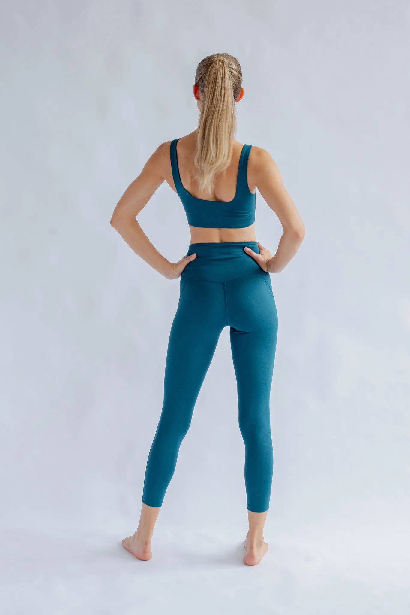 Compressive High Rise Legging - Globe