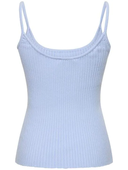 Courreges  |Casual Style Street Style Plain Tanks & Camisoles