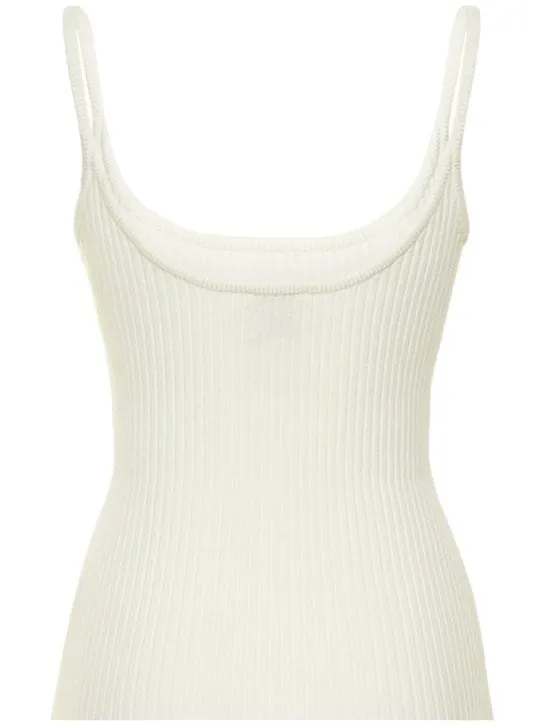 Courreges  |Casual Style Street Style Plain Tanks & Camisoles