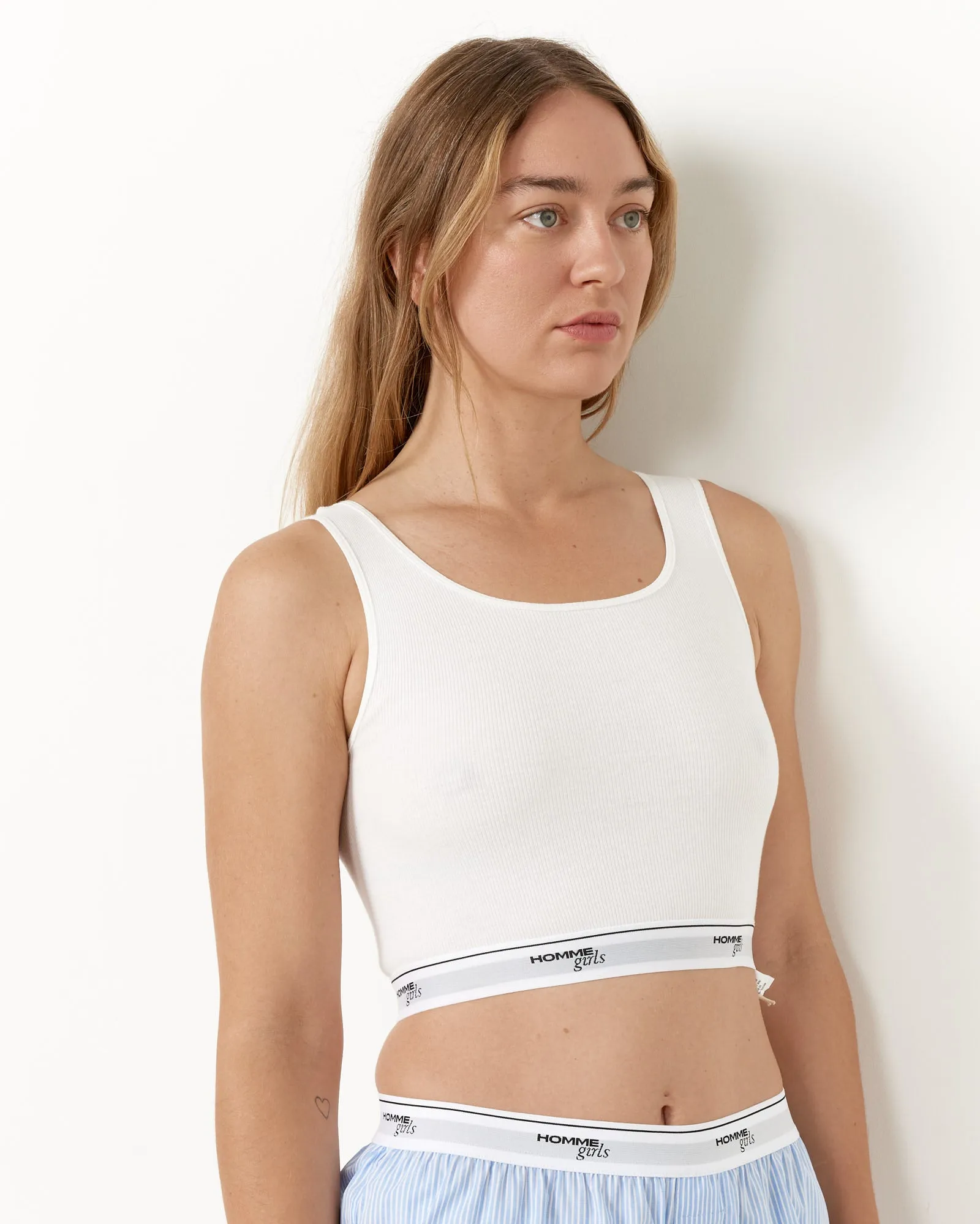 Cropped Tank - Petite Sleeveless Top