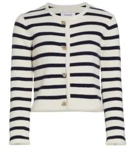 Derek Lam  |Stripes Casual Style Wool Nylon Cropped Office Style