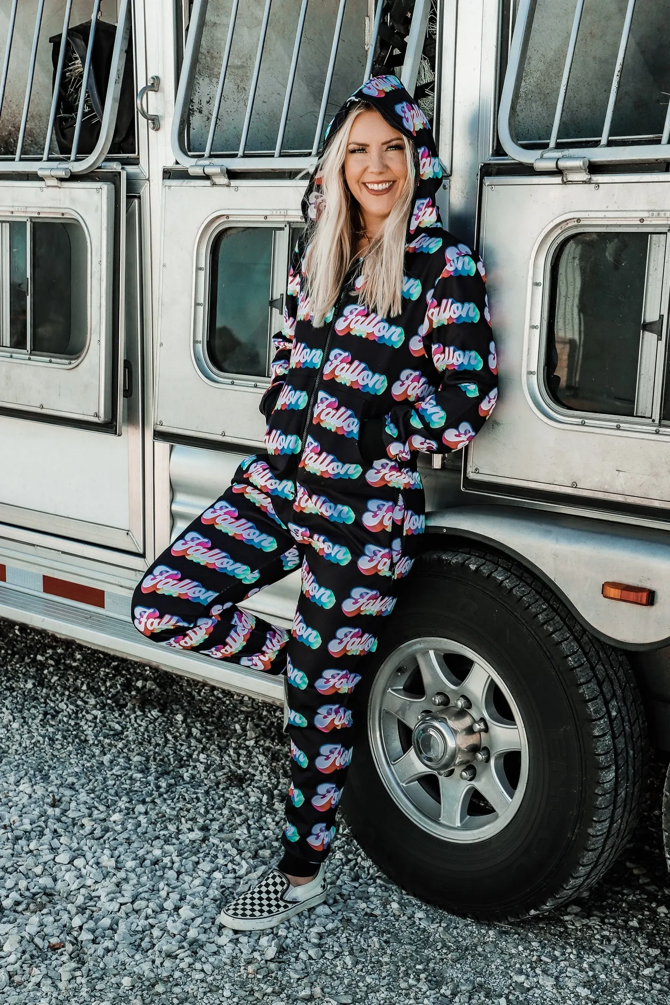 Fallon adult onesie