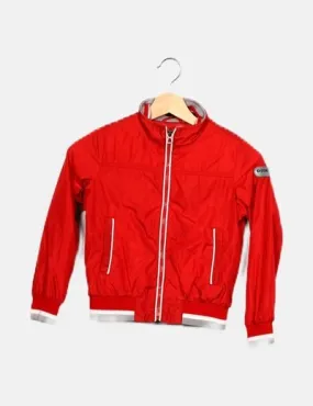 Geox Chaqueta roja fluida