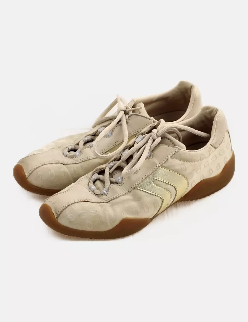 Geox Deportiva beige combinada