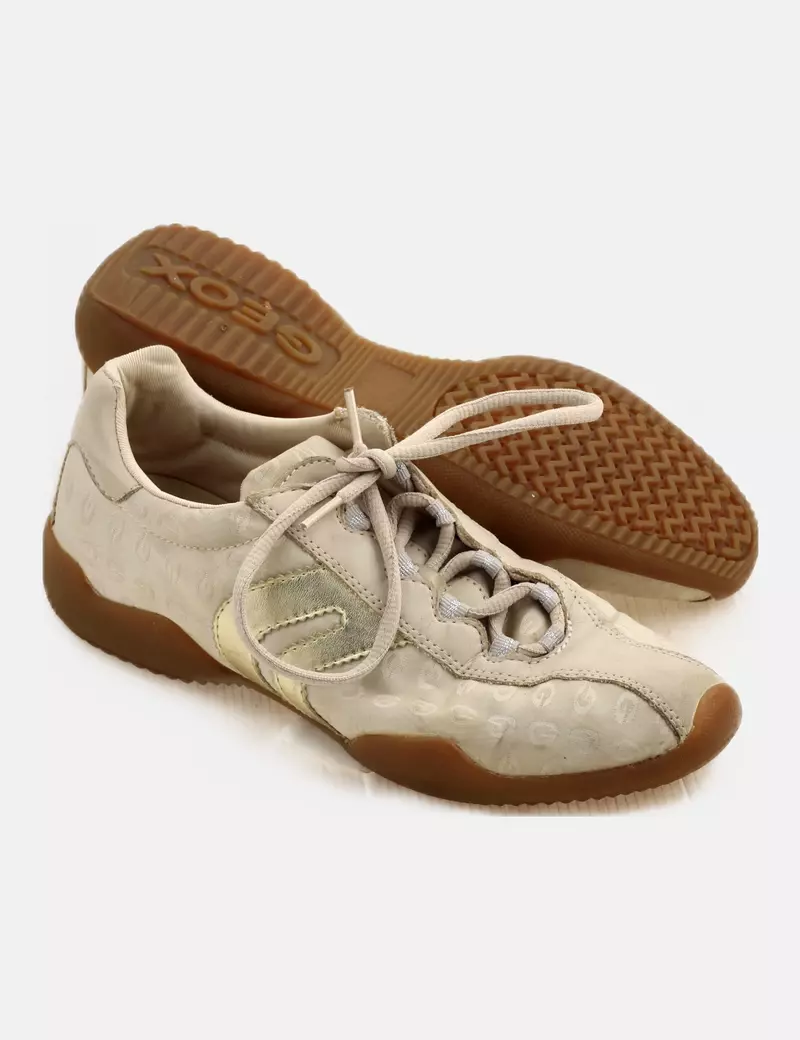 Geox Deportiva beige combinada