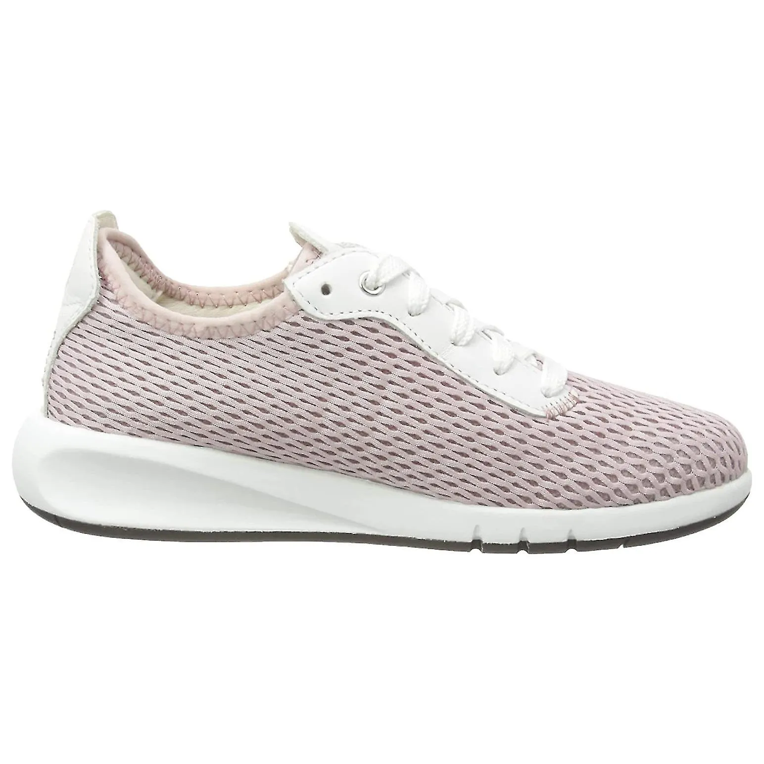 Geox Mujeres/Damas Aerantis Leather Trainers