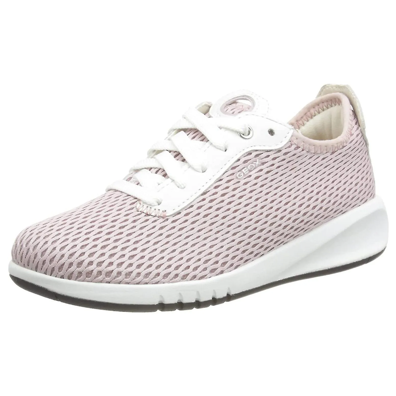 Geox Mujeres/Damas Aerantis Leather Trainers