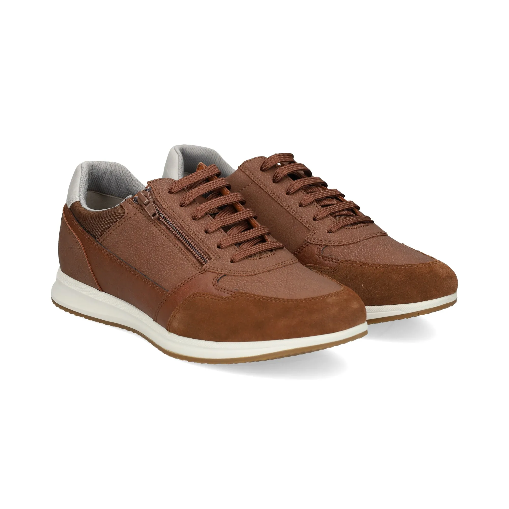 GEOX Zapatillas de Hombre C6001 COGNAC