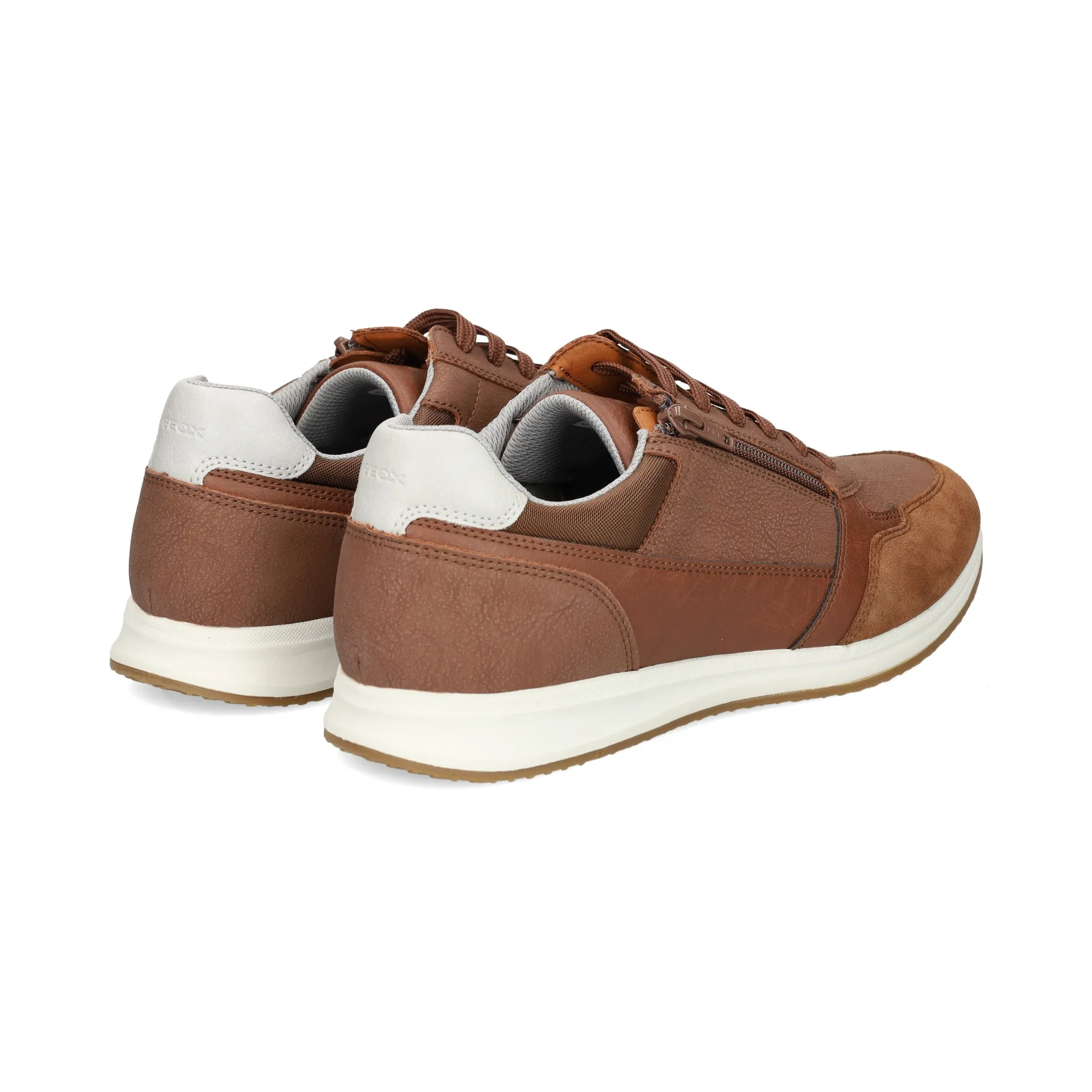 GEOX Zapatillas de Hombre C6001 COGNAC