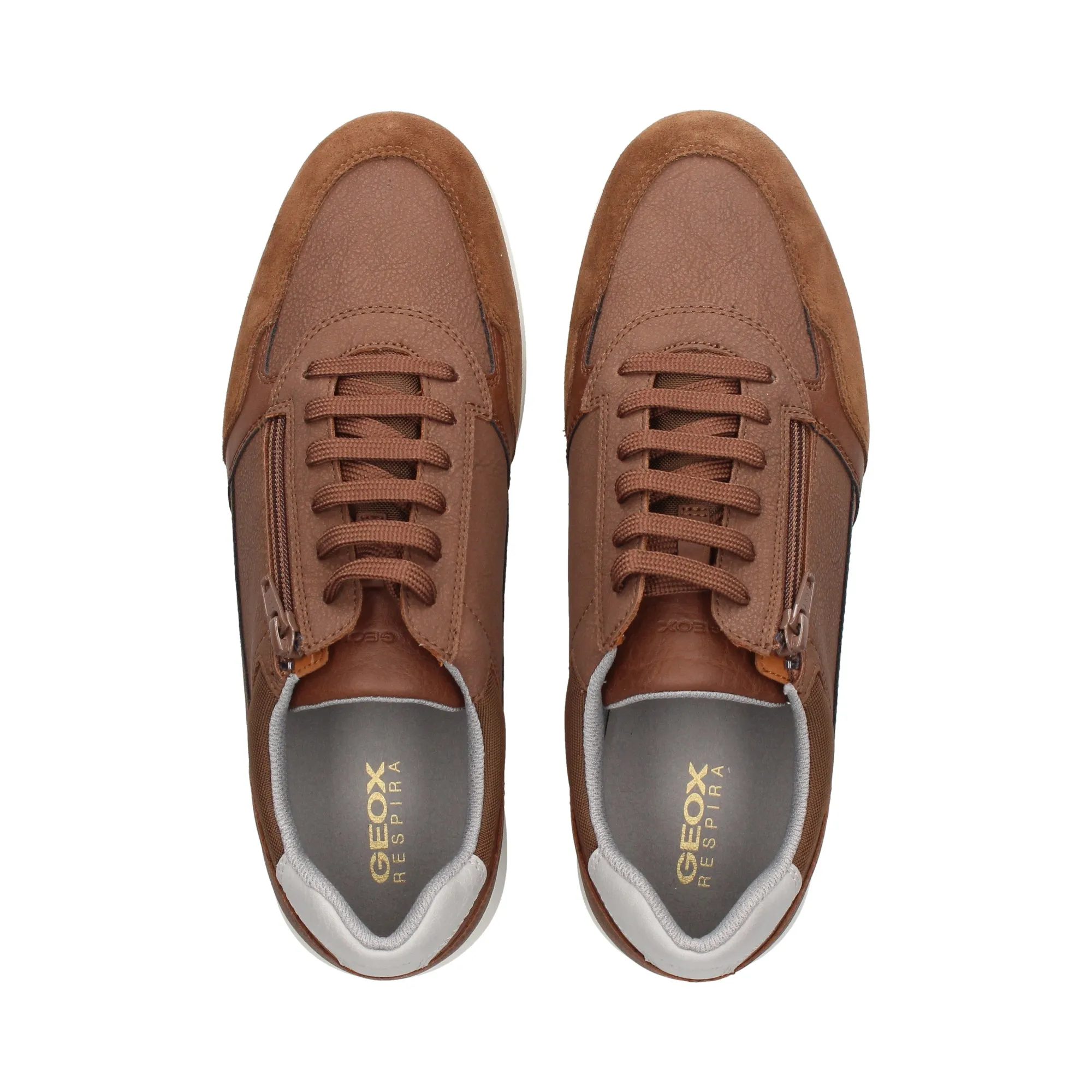 GEOX Zapatillas de Hombre C6001 COGNAC