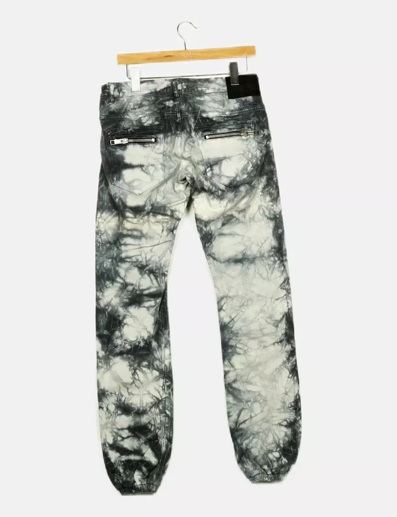 GOLDEN GOOSE Jeans denim tie dye