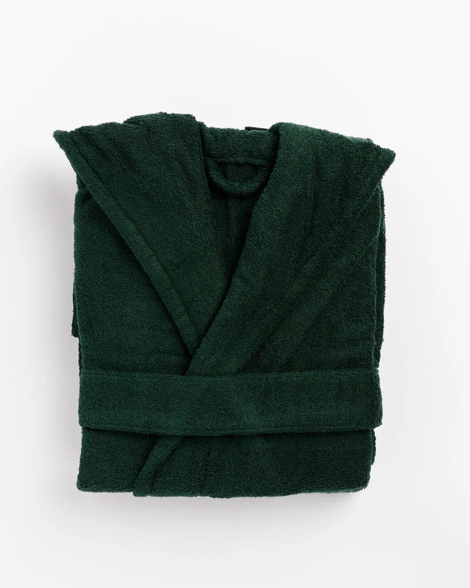 Green Hooded Bathrobe