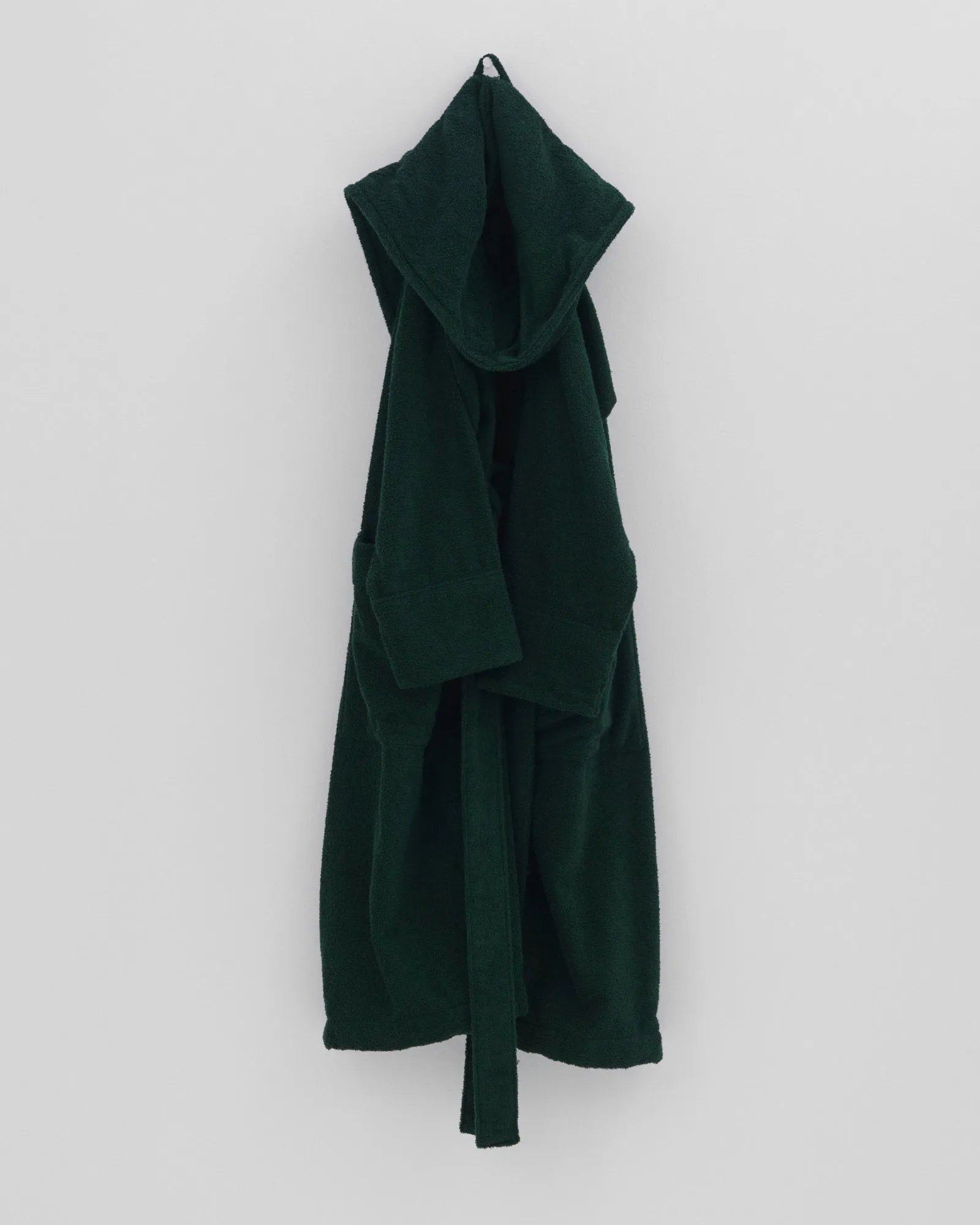 Green Hooded Bathrobe