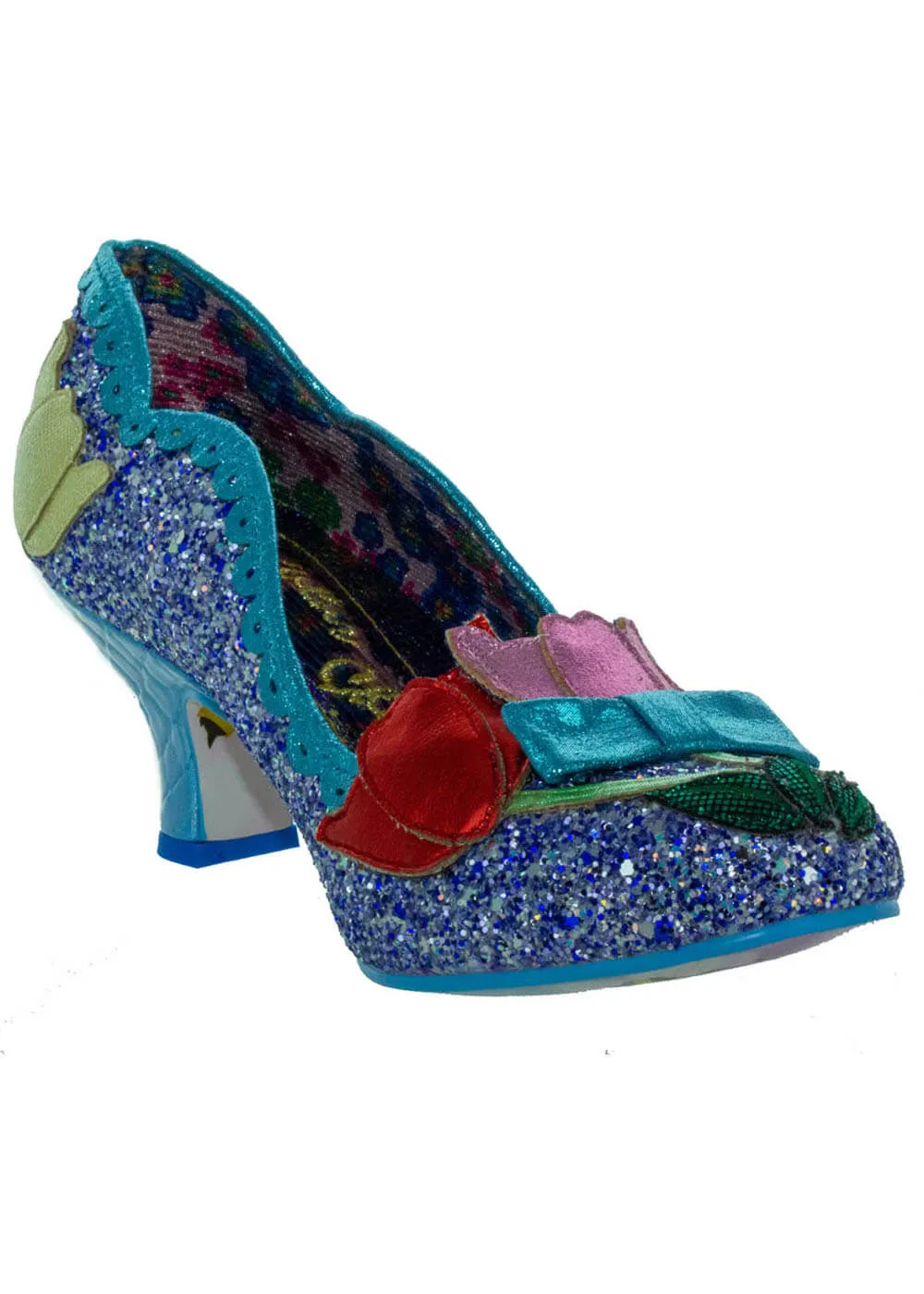 Irregular Choice Tulip Dreams 50's Pumps Blue