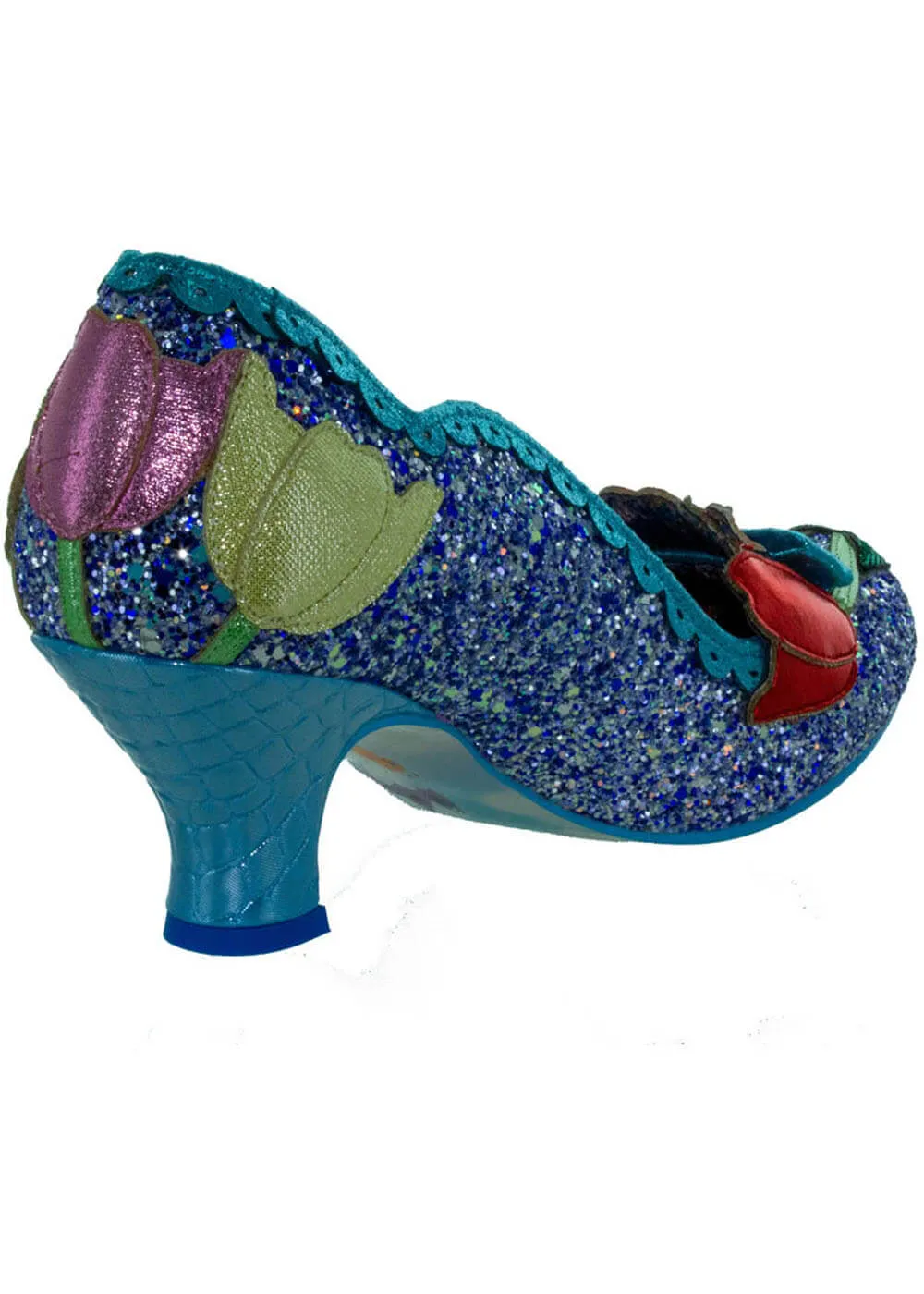 Irregular Choice Tulip Dreams 50's Pumps Blue