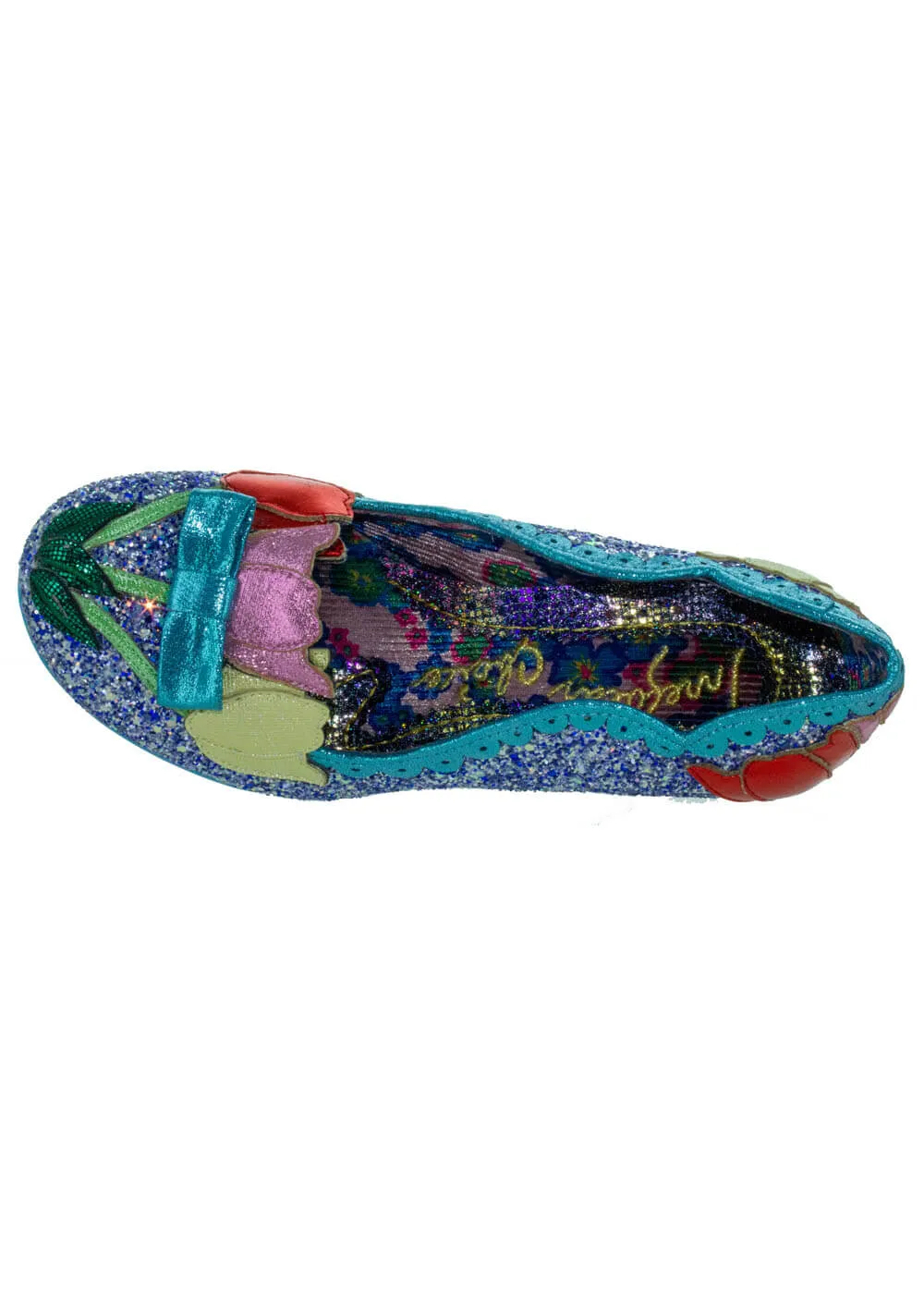 Irregular Choice Tulip Dreams 50's Pumps Blue