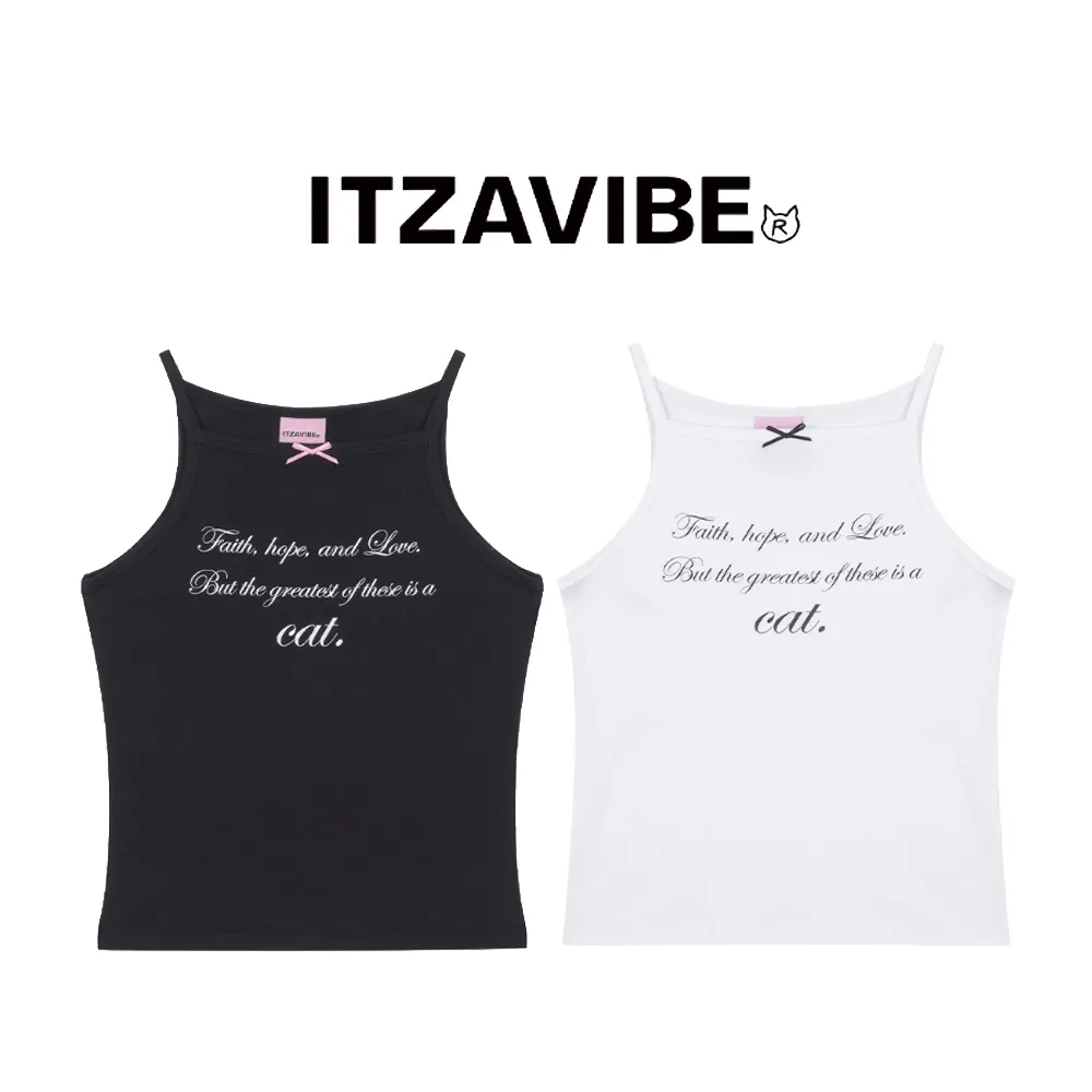 ITZAVIBE  |Casual Style Street Style Plain Cotton Elegant Style Logo