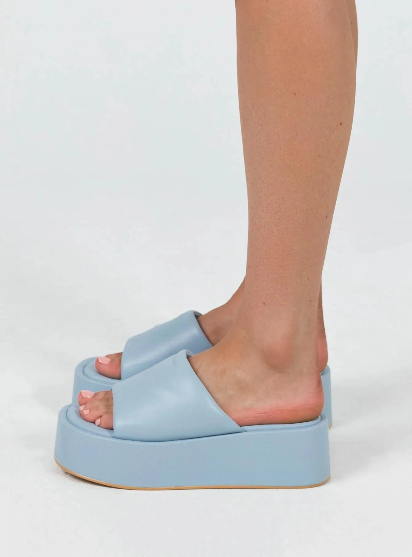 Jolan Platform Sandals Celestial Blue