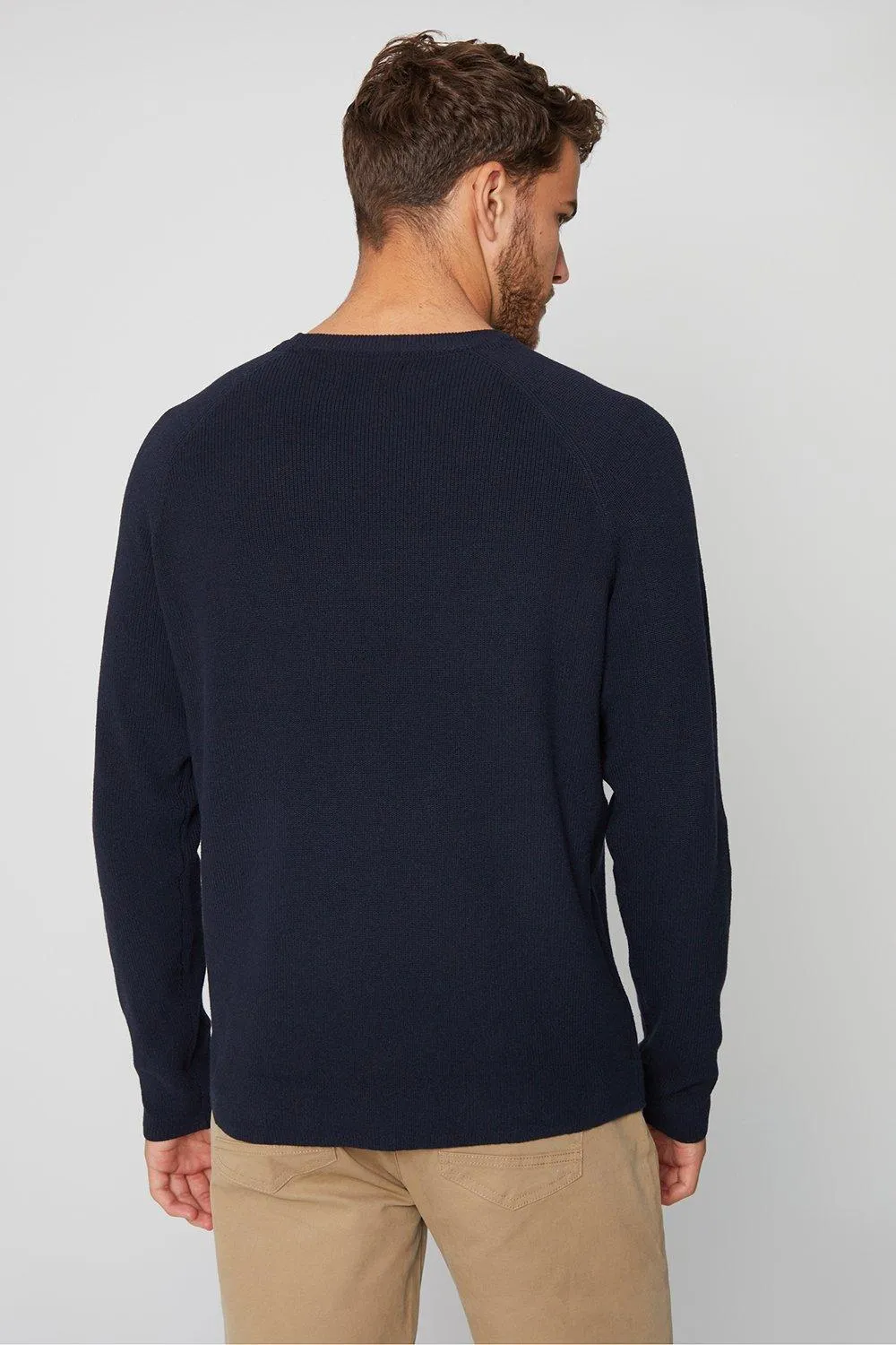 Jumpers & Cardigans | 'Denmore' Crew Neck Knitted Jumper | Threadbare