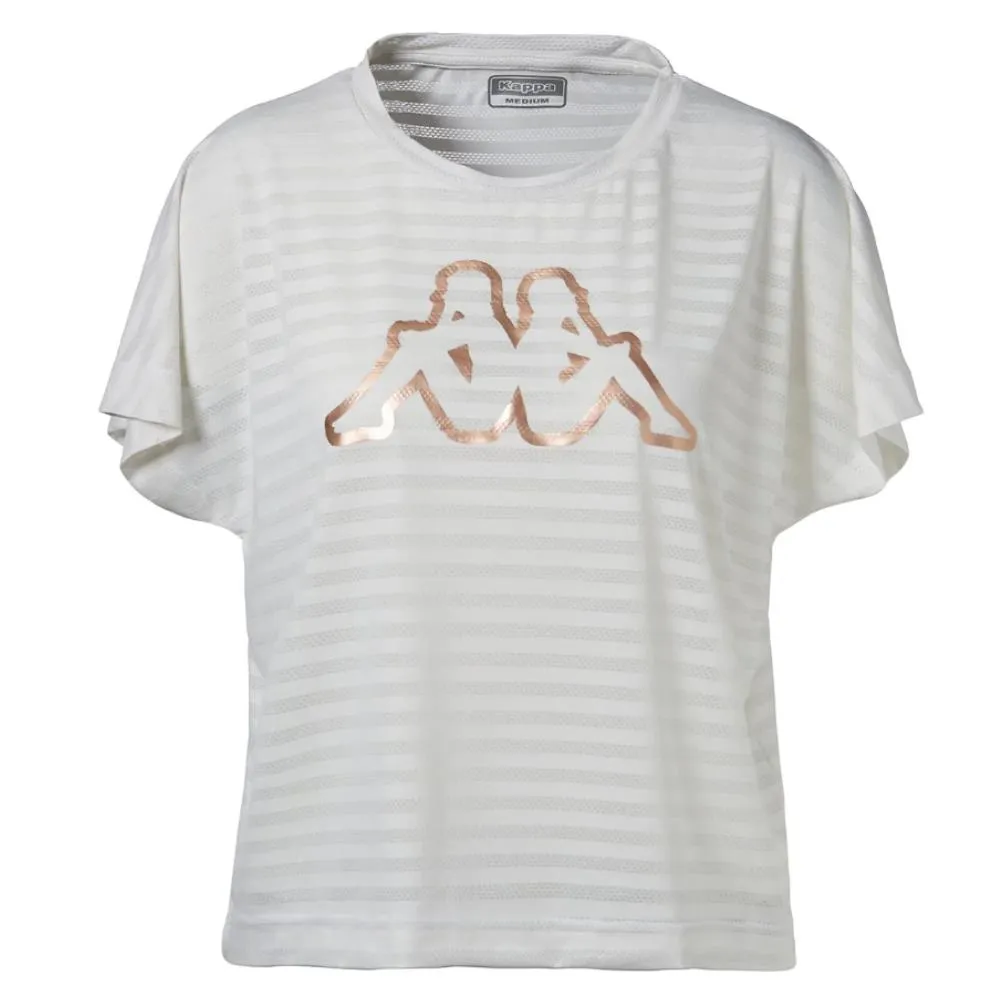 KAPPA LOG YAMILU Camiseta sportwear Mujer. 3116CHW White.