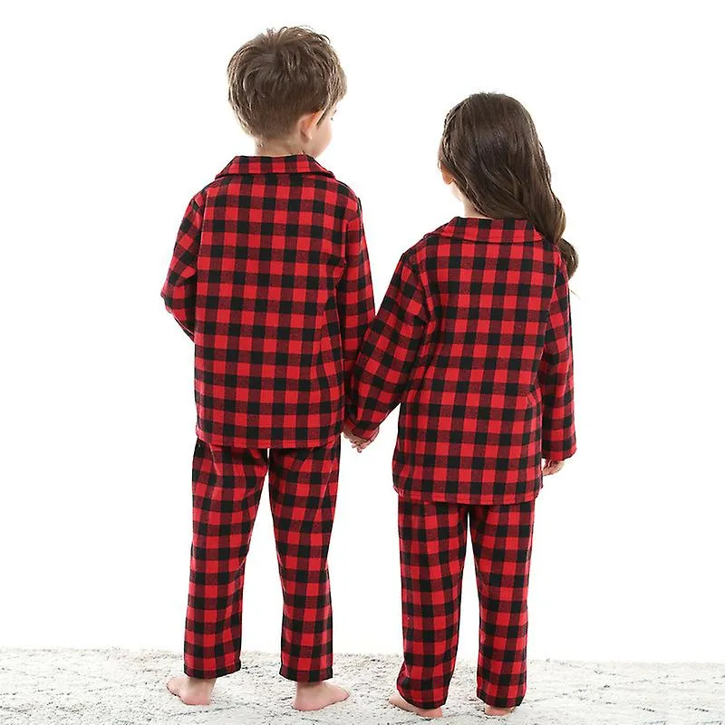 Kids Comfortable Leisure Loungewear Red