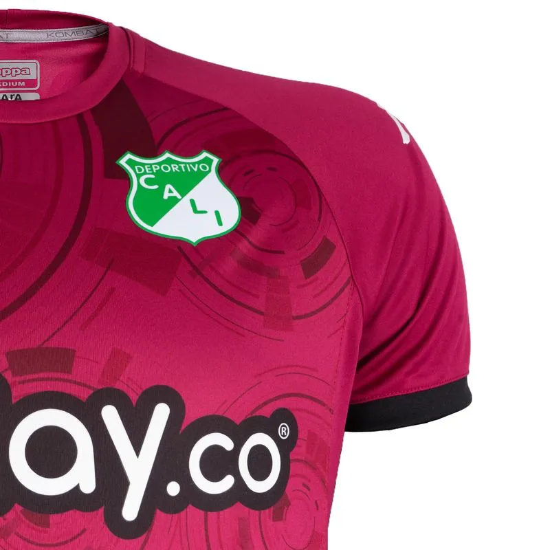 Kombat Gk Camiseta Vinotinto Hombre Deportivo Cali Kappa