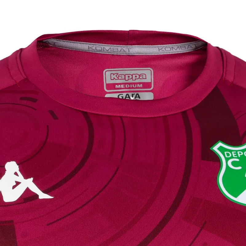 Kombat Gk Camiseta Vinotinto Hombre Deportivo Cali Kappa