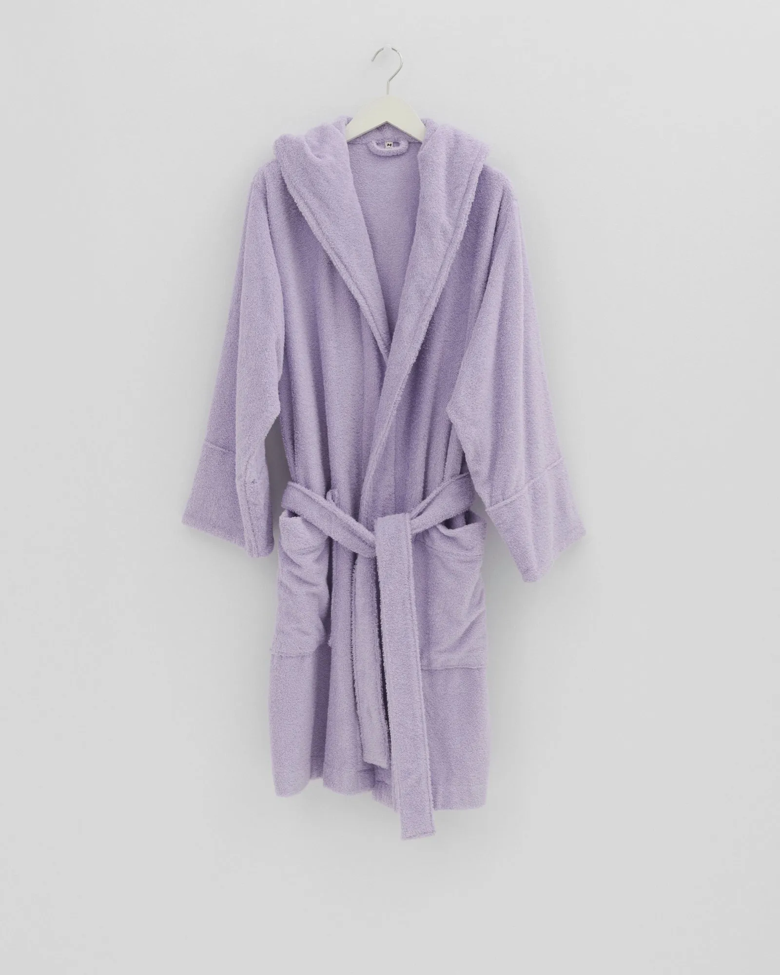 Lavender Hooded Bathrobe