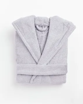 Lavender Hooded Bathrobe