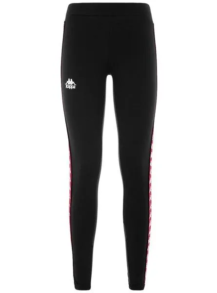 legging kappa anen negro para mujer